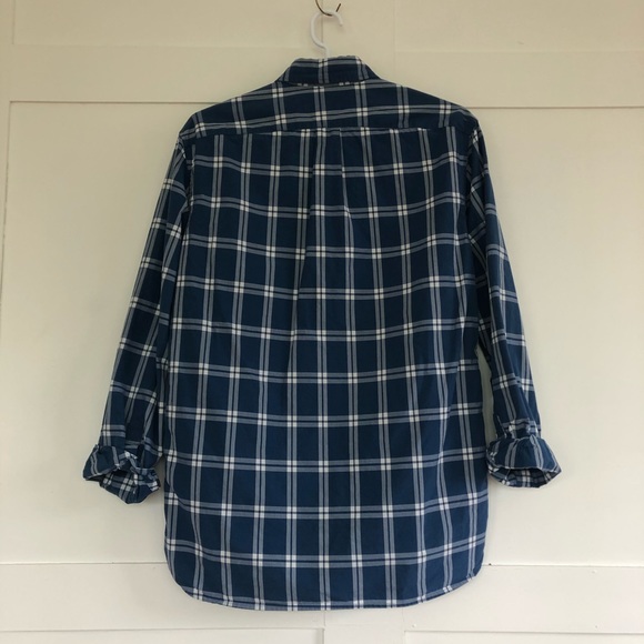 J.Crew Slim Button-Down Plaid Cotton Shirt - Picture 5 of 6